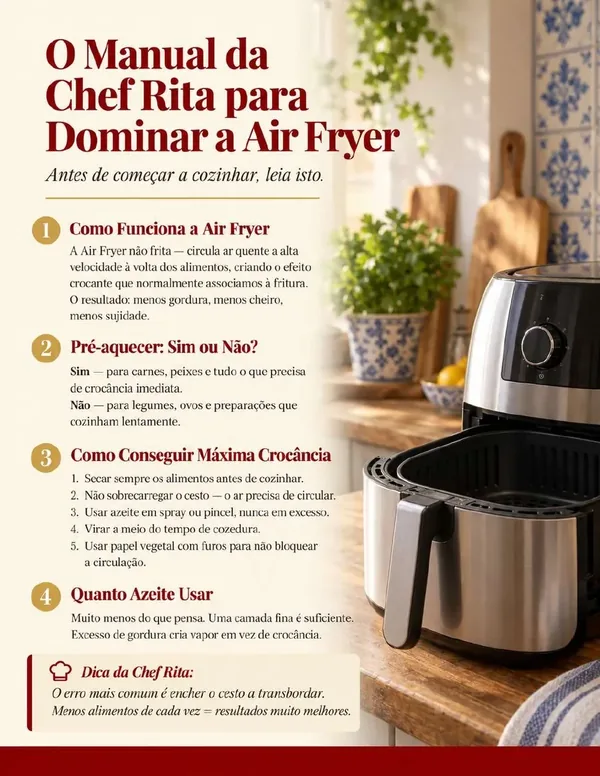 Página real do eBook Air Fryer à Portuguesa — página 6