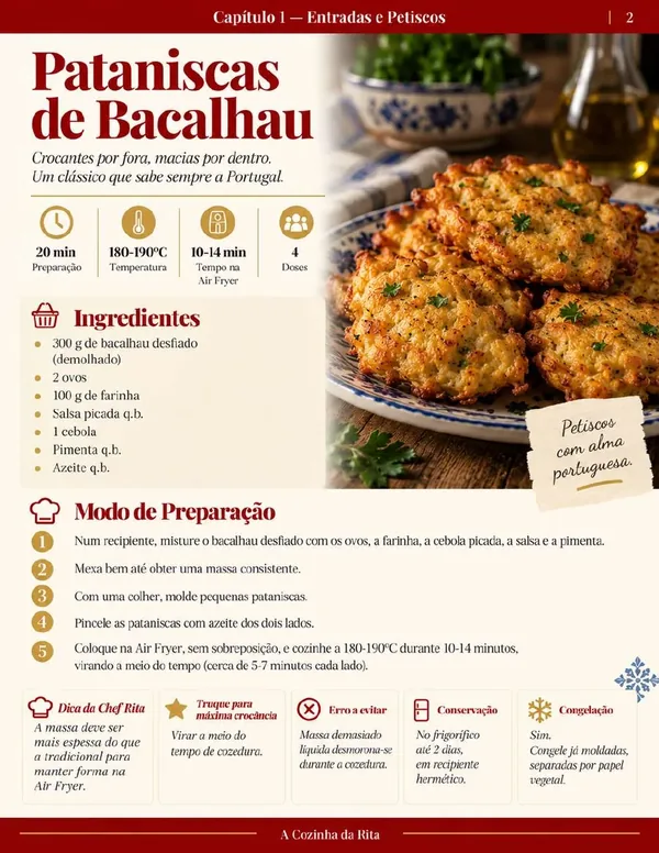Página real do eBook Air Fryer à Portuguesa — página 10