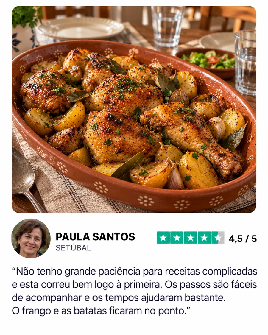 Avaliação de Paula Santos, Setúbal sobre Air Fryer à Portuguesa