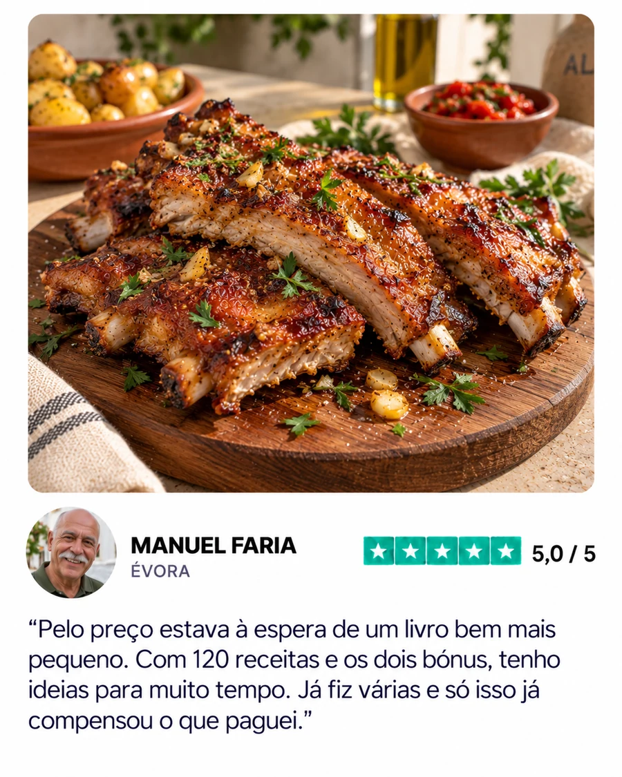 Avaliação de Manuel Faria, Évora sobre Air Fryer à Portuguesa