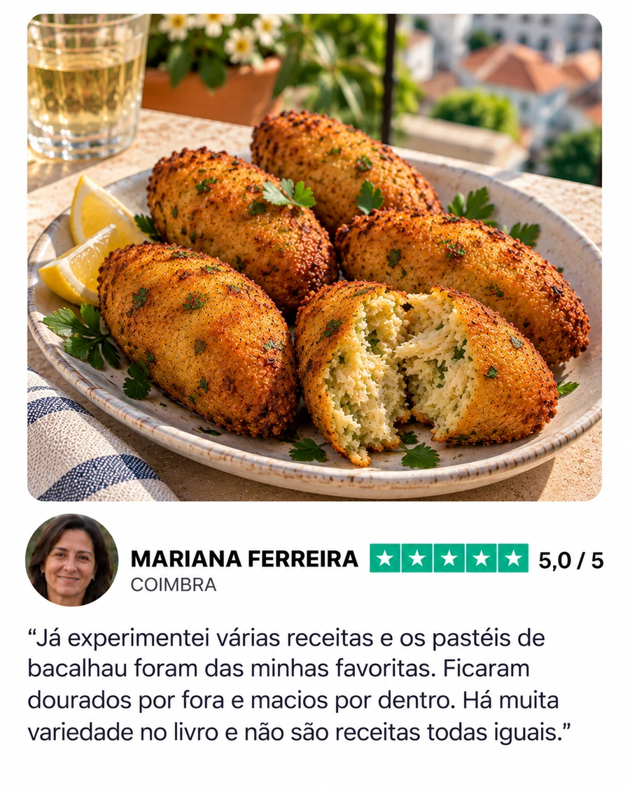 Avaliação de Mariana Ferreira, Coimbra sobre Air Fryer à Portuguesa